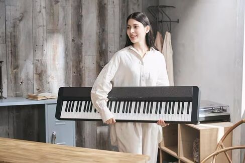 Casio CT-S1 Casiotone 61-Key Portable Keyboard - White Bundle with Adjustable Stand, Bench, Sustain Pedal, Headphones, Instructional Book, Instructional DVD, and Austin Bazaar Polishing Cloth in Saudi Arabia