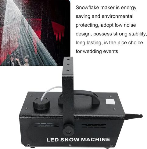 Snow Machine Snowflake Maker, Fake Snow Maker Machine for Outdoor Indoor Christmas Party Wedding Photography Parties Kids Stage Parades, Snowflake Fake Snow Maker in Saudi Arabia