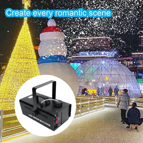 Snow Machine Snowflake Maker, Fake Snow Maker Machine for Outdoor Indoor Christmas Party Wedding Photography Parties Kids Stage Parades, Snowflake Fake Snow Maker in Kuwait