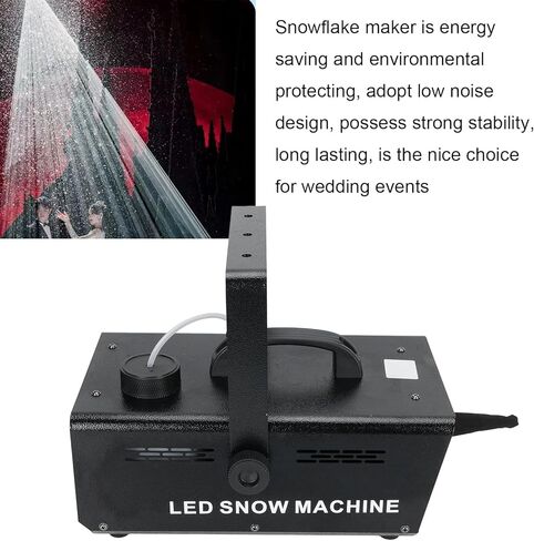 Snow Machine Snowflake Maker, Fake Snow Maker Machine for Outdoor Indoor Christmas Party Wedding Photography Parties Kids Stage Parades, Snowflake Fake Snow Maker in Kuwait