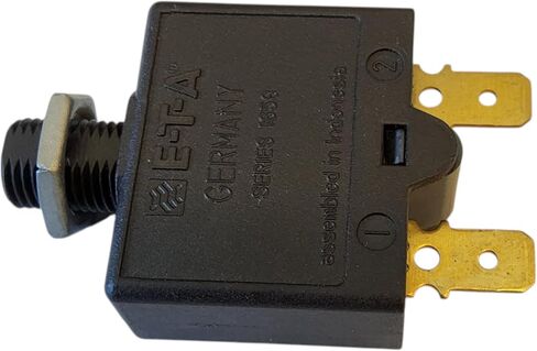 E-T-A Circuit Protection and Control 1658-G21-01-P10-6A , Circuit Breaker, Therm, Push, Cur-Rtg 6A, Flange, 1 Pole, Vol-Rtg 240/28VAC/VDC in Saudi Arabia