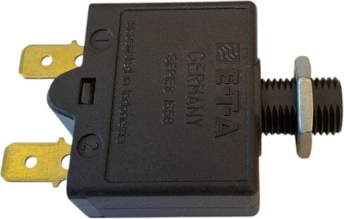 E-T-A Circuit Protection and Control 1658-G21-01-P10-6A , Circuit Breaker, Therm, Push, Cur-Rtg 6A, Flange, 1 Pole, Vol-Rtg 240/28VAC/VDC in Saudi Arabia
