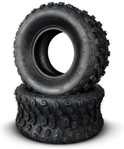 Set of 2 All-Terrain 19x7-8 19x7x8 ATV UTV Tires for Trail, Mud, and Sand, 4-Ply, Load Capacity: 220 lbs, Tubeless in Saudi Arabia