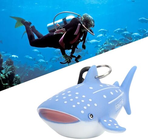 Alomejor Cartoon Fish Dive Mouthpiece Cover Second Stage Regulator Holder with Clip (Whale) in Saudi Arabia