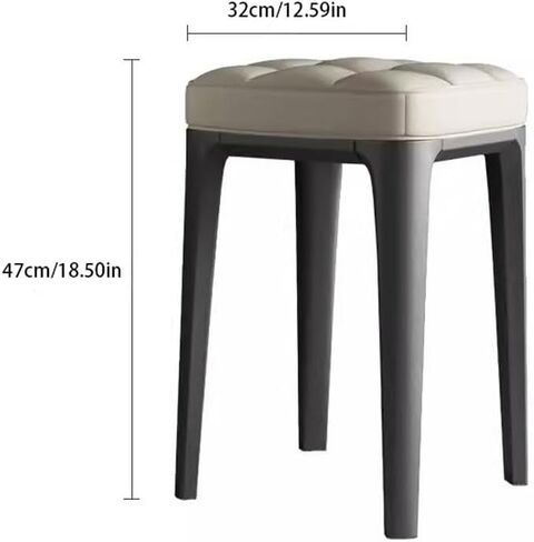 Office Chair Stackable Dining Table Stools Modern Minimalist Dining Chairs Home Nordic Solid Wood Chairs Soft Package Dressing Table Makeup Stools Home Office Desk Chairs in Saudi Arabia