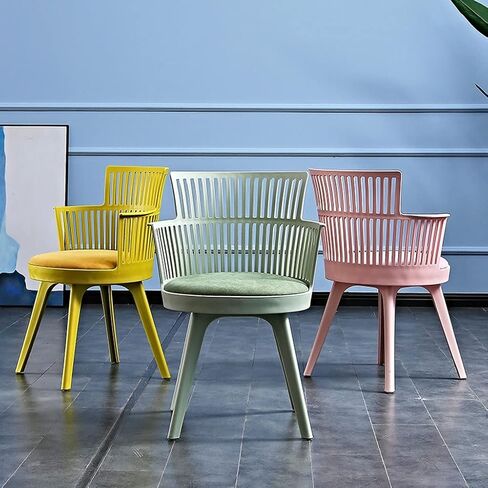 Office Chair Home Dining Chair Designer Chair Restaurant Milk Tea Shop Backrest Makeup Stool Backrest Chair Comfortable Office Home Office Desk Chairs(E) in Saudi Arabia