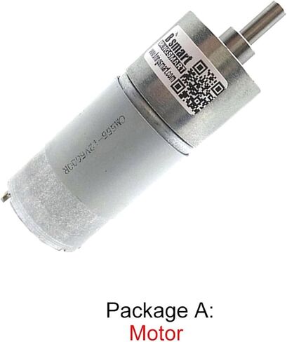 37GB555 عالية عزم الدوران المحرك الكهربائي منخفضة السرعة DC 12V 24V عكس عزم الدوران العالي 6-800 دورة في الدقيقة روبوت تروس الترس مخصصة (الحزمة E ، 19RPM_24V) in Saudi Arabia
