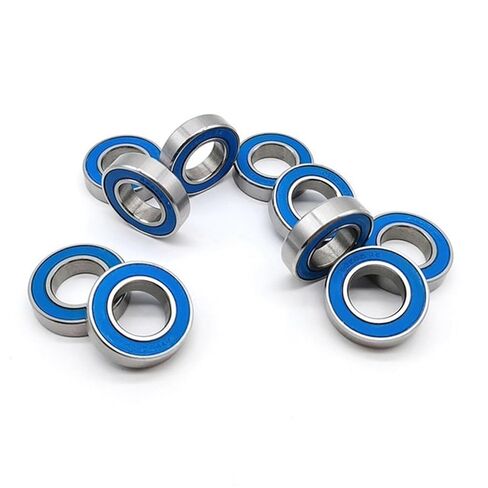 10pcs MR95 2RS تحمل 5x9x3 مم أختام مطاطية زرقاء الكرة تحمل MR95RS ABEC-3 Minianture RC المحمل in Kuwait