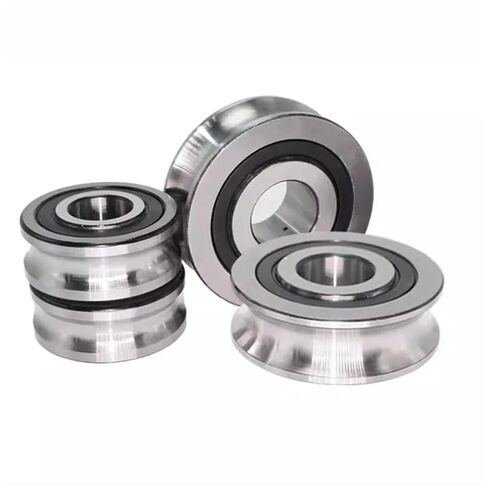 10PCS Straightening Mixed Wheel Over Line with Groove Bearing U6001 12X28X8MM Pulley U Groove Type(U6001-2-0.8) in Saudi Arabia