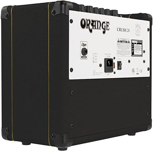 Orange Crush 35RT 35-Watt Guitar Combo Amplifier - Black Bundle with Orange FS-1 Footswitch, Instrument Cables, and Austin Bazaar Polishing Cloth in Saudi Arabia