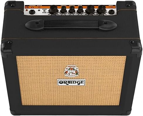 Orange Crush 35RT 35-Watt Guitar Combo Amplifier - Black Bundle with Orange FS-1 Footswitch, Instrument Cables, and Austin Bazaar Polishing Cloth in Saudi Arabia