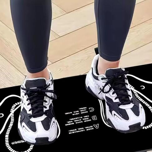 Exercise Mat Perfect for Squats, Leg and Ab Workouts, Squat guide mat, Lightweight and Portable for Men and Women in Saudi Arabia