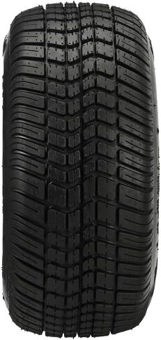 RM Cart - 10" Yukon Gloss Black on 205/50-10 LSI Elite Tires (Set of 4), Golf Cart Tires and Wheels Combo, Durable and Fits Club Car & EZ-Go carts, Assembled Before Shipping in Kuwait