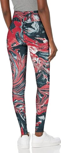 Zubaz مرخص رسميًا من طماق الرخام النسائي للنساء ، لون الفريق in Kuwait