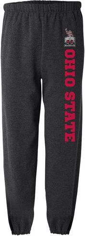 Official Collegiate NCAA Jogger Sweatpants Unisex for Men & Women Collegiate Name Charcoal Heather Collection in Saudi Arabia