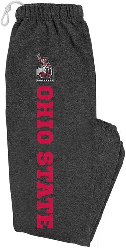 Official Collegiate NCAA Jogger Sweatpants Unisex for Men & Women Collegiate Name Charcoal Heather Collection in Saudi Arabia