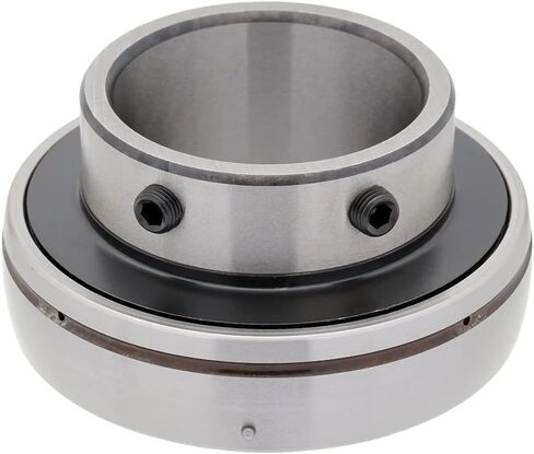 [2-Pack] UC212-39 - Insert Bearing - 2-7/16 in Bore - 4.331 in Outer Diameter - 2.563 in Width - 1.063 in Outer Ring Width, Set Screw Locking Collar, Double Sealing, Relubricable in Saudi Arabia