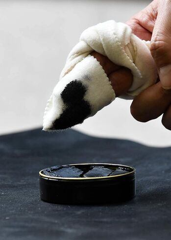 SAPHIR Medaille d’Or Pate De Luxe - Natural Wax Shoe Polish for Leather Shining - 50ml - Grey in Saudi Arabia