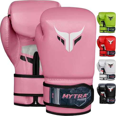 Mytra Fusion Boxing Gloves for Men, Women & Junior Training, Punching Bag, Sparring, Kickboxing, Fighting, Muay Thai, Bag Gloves in Kuwait