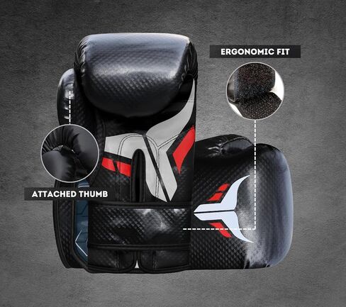 Mytra Fusion Boxing Gloves for Men, Women & Junior Training, Punching Bag, Sparring, Kickboxing, Fighting, Muay Thai, Bag Gloves in Kuwait