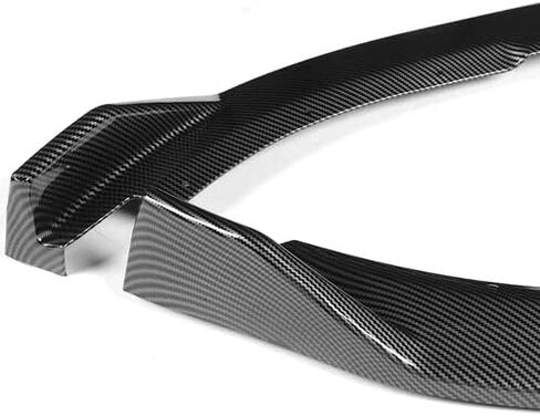3 Pieces Front Bumper Lip Spoiler Splitter Side Body Kit Trim Protection Compatible with 2010-2013 Volkswagen Golf MK6 GTI Model, 2011 2012 (Painted Black) in Kuwait