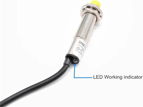 Inductive Position Proximity Sensor M12 Switch 24V Two Wires Im12-4-DLA DLB 2mm 4mm Sensor Distance(4mm,DC NO) in Saudi Arabia