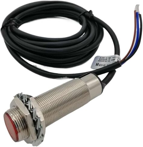 مستشعر NPN 6-36V مرئي مفتاح مستشعر الأشعة تحت الحمراء المرئية M18 مفتاح قابل للتعديل 10-20 سم in Saudi Arabia