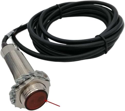 مستشعر NPN 6-36V مرئي مفتاح مستشعر الأشعة تحت الحمراء المرئية M18 مفتاح قابل للتعديل 10-20 سم in Saudi Arabia