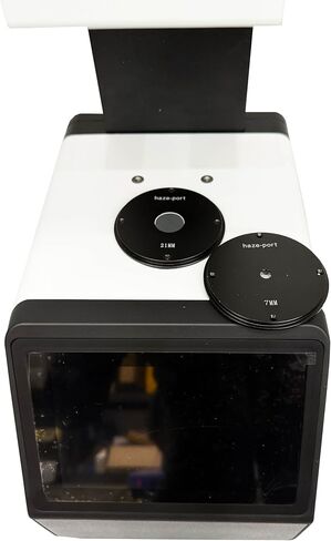 Transparency Hazemeter Double Calibers Haze Meter with Touch Screen Two Apertures 21mm 7mm Mass Storage Both Horizontal and Vertical Measurement for Glass,Plastic,Film,Display Screen,Etc in Saudi Arabia