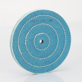 4 inch Buffing Polishing Wheel with 3/8 Inch Arbor Hole for Bench Grinder Buffer Tool, Blue (40Ply) for Medium Polishing. Polishes Jewelry, Metal, Tools and More in Saudi Arabia