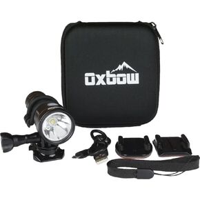 Maverick Dirt Bike Helmet Light Kit with Rechargeable Battery, Compatible with GoPro Mounts, 1000 Lumens, 1.5 Hours on High Beam in Saudi Arabia