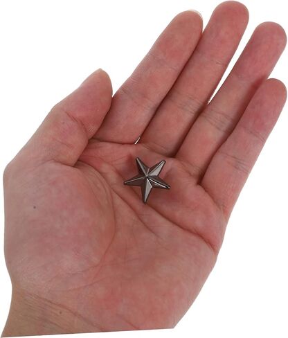 DIYEAH Star Studs Decorative Clothing Accessories for DIY Embellishments Secure Claw Nail Hardware for Fashion Organized Box Included in Saudi Arabia