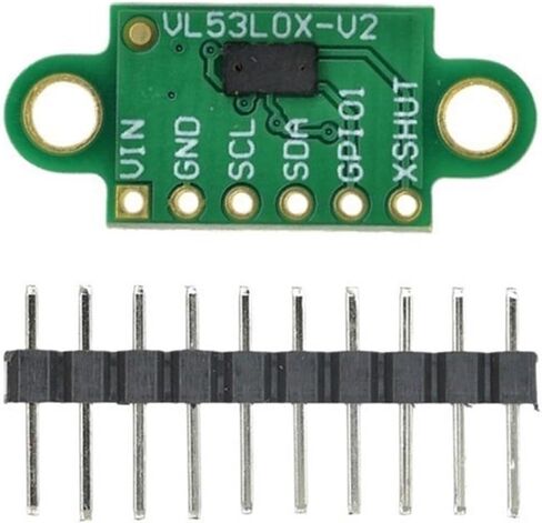 VL53L0X (TOF) LASER RANGING SENSOR Breakout 940NM GY-VL53L0XV2 المسافة بالليزر الوحدة النمطية I2C IIC 3.3V/5V 2PCS (VL53L0X الأرجواني) in Saudi Arabia