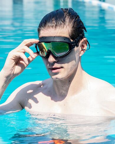 نظارات Seassprint Swim ， زاوية واسعة مضادة للخدش و UV تسرب نظارات إثبات ， أزياء نظارات السباحة للرجال نساء in Saudi Arabia