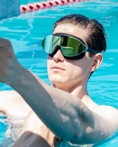 نظارات Seassprint Swim ， زاوية واسعة مضادة للخدش و UV تسرب نظارات إثبات ， أزياء نظارات السباحة للرجال نساء in Saudi Arabia
