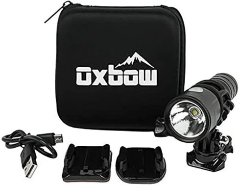 Maverick Dirt Bike Helmet Light Kit with Rechargeable Battery, Compatible with GoPro Mounts, 1000 Lumens, 1.5 Hours on High Beam in Saudi Arabia