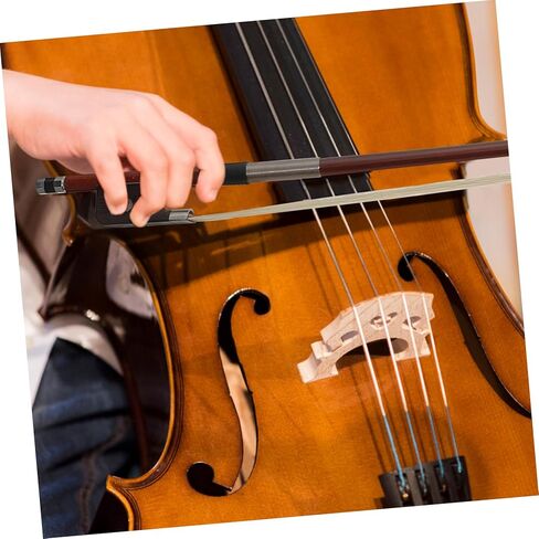 TOYANDONA Brazilian Bow Horsetail Hair Practice Accessory for Enhanced Technique and Expression for Beginners and Experienced Players in Kuwait