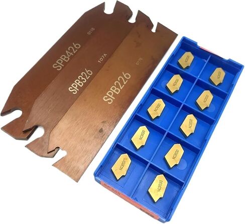 SPB226 SPB332 1pc+10pcs SP200 SP300 SP400 Set Grooving SPB Slotting and Cutting Insert Lathe CNC SPB Tool Holder(SPB32-2 (SPB232),SP200 NC3020) in Saudi Arabia