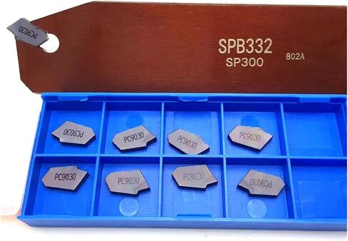 SPB226 SPB332 1pc+10pcs SP200 SP300 SP400 Set Grooving SPB Slotting and Cutting Insert Lathe CNC SPB Tool Holder(SPB32-2 (SPB232),SP200 NC3020) in Saudi Arabia