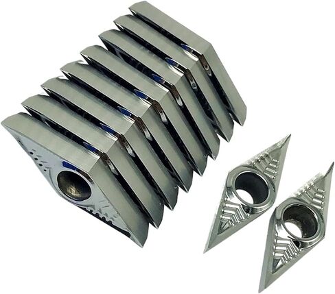 VCGT160402 VCGT160404-AK H01 Internal Turning Tool Aluminum Inserts CNC Turning Insert Cutting Copper Aluminum Wood(VCGT160402 AK H01) in Saudi Arabia