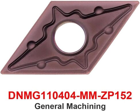 5pcs DNMG1504 1104 04 مم MF PM ZP152 من الفولاذ المقاوم للصدأ CNC القطع CNC ممل أدوات المعالجة Carbide القابلة للفهرسة (DNMG110408-MF-ZP152) in Saudi Arabia