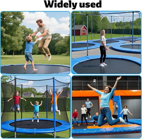6pcs Self Adhesive Trampoline Patch Repair Kit with Scraper, 3 Shape Trampoline Accessories for Repairing Tears or Holes in Mats in Saudi Arabia