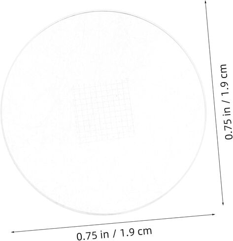 Cabilock Multifunctional Microscope Calibration Micrometer Ruler for Accurate Measurement Scientific Research Compatible with Various Microscopes and Eyepiece Accessories in Saudi Arabia