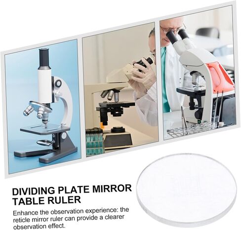 Cabilock Multifunctional Microscope Calibration Micrometer Ruler for Accurate Measurement Scientific Research Compatible with Various Microscopes and Eyepiece Accessories in Saudi Arabia