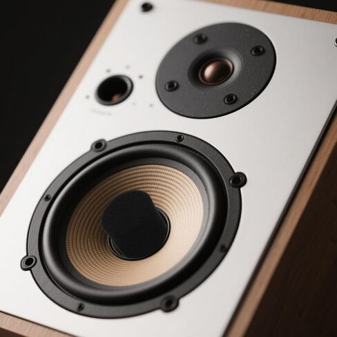 Pretyzoom Speaker VENT PLACK 2PCS Bass Sponge Insert لتراجع قابس المنفذ الصوتي لتقليل الضوضاء في مكبرات الصوت المنزلية in Saudi Arabia