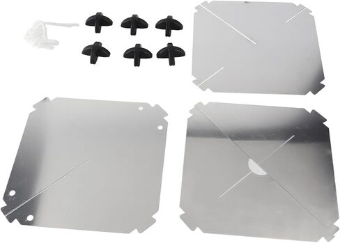 1pcs 12 x 12 Inches Octahedral Type Aluminium Radar Reflectors Kit Reflection 5 Square Metre Sailboats Motorboats Boat Accessories in Saudi Arabia