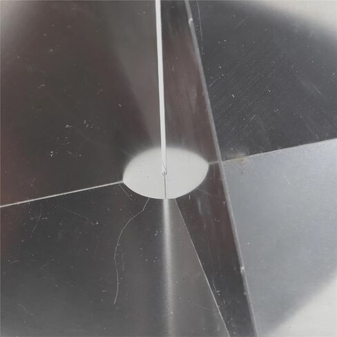 1pcs 12 x 12 Inches Octahedral Type Aluminium Radar Reflectors Kit Reflection 5 Square Metre Sailboats Motorboats Boat Accessories in Saudi Arabia