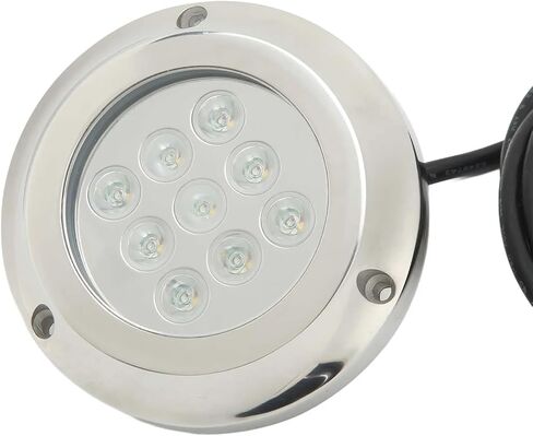 LED تحت الماء ضوء DC 12V - 24V مصباح الذيل الزجاجي مقبث in Saudi Arabia