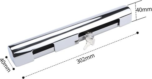 High Security Stainless Steel Boat Outboard Motor Engine Lock 300mm Quick Release/Install Secures with Keys in Saudi Arabia