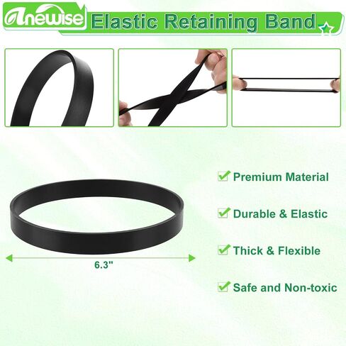 90585 Filter Foam Sleeve and 9010700 Dry Filter Disc & Band for Shop Vac | Wet/Dry for Vacmaster for Genie Shop 5 Gallon Up Vacuum, Compare to Part #9058500, 9010700, 3 Filter +6 Dry Filter +6 Band in Kuwait